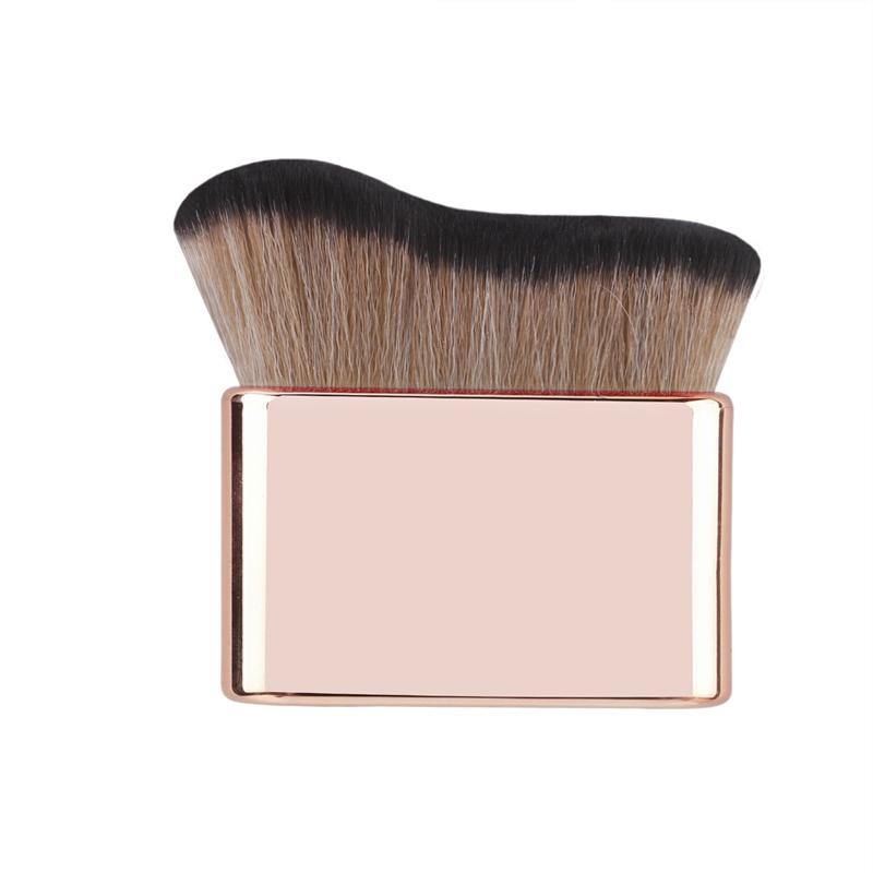 Foundation Brush Soft Makeup Brush Rose Gold Handle Brush Cosmetics Tool Blush Powder Brush Traceless Foundation Brush