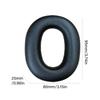 Soft Protein Leather Replacement Ear Pads Noise Isolating Design Breathable Foam Cushions Quick Installation Multi Devic