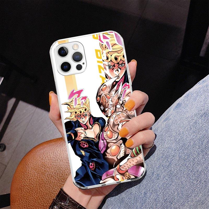JoJo Bizarre Adventure Anime Phone Case For iPhone 17 Air 16 Pro Max 16E 15 + 14 Plus 11 12 13 Mini 7 8 SE Gift Print Cover Fund