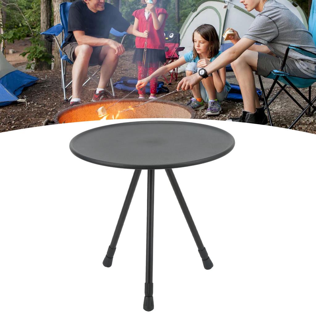 Folding Camping Round Table Aluminum Alloy Liftable Portable Picnic Camping Table for Self Driving RV Equipment Supplies