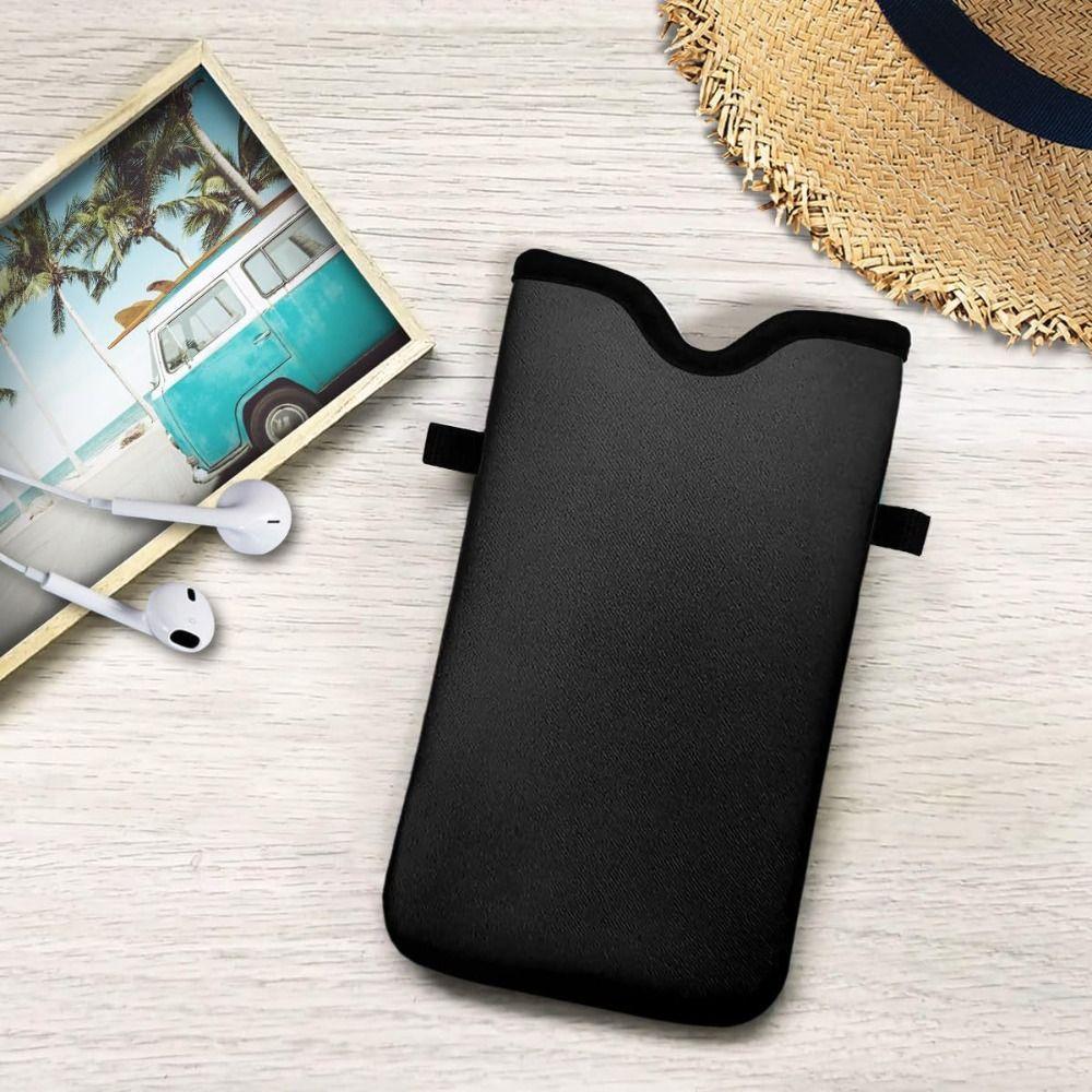 Shockproof Neoprene Phone Sleeve Adjustable Strap Neck Lanyard Case  Daily Carry