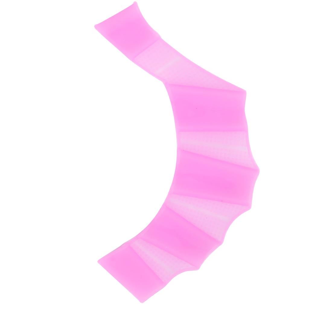 1 Pair Swimming Handcuffs Flippers Silicone Swimming Finger Webbed Gloves Swim Palm FingerPurple L