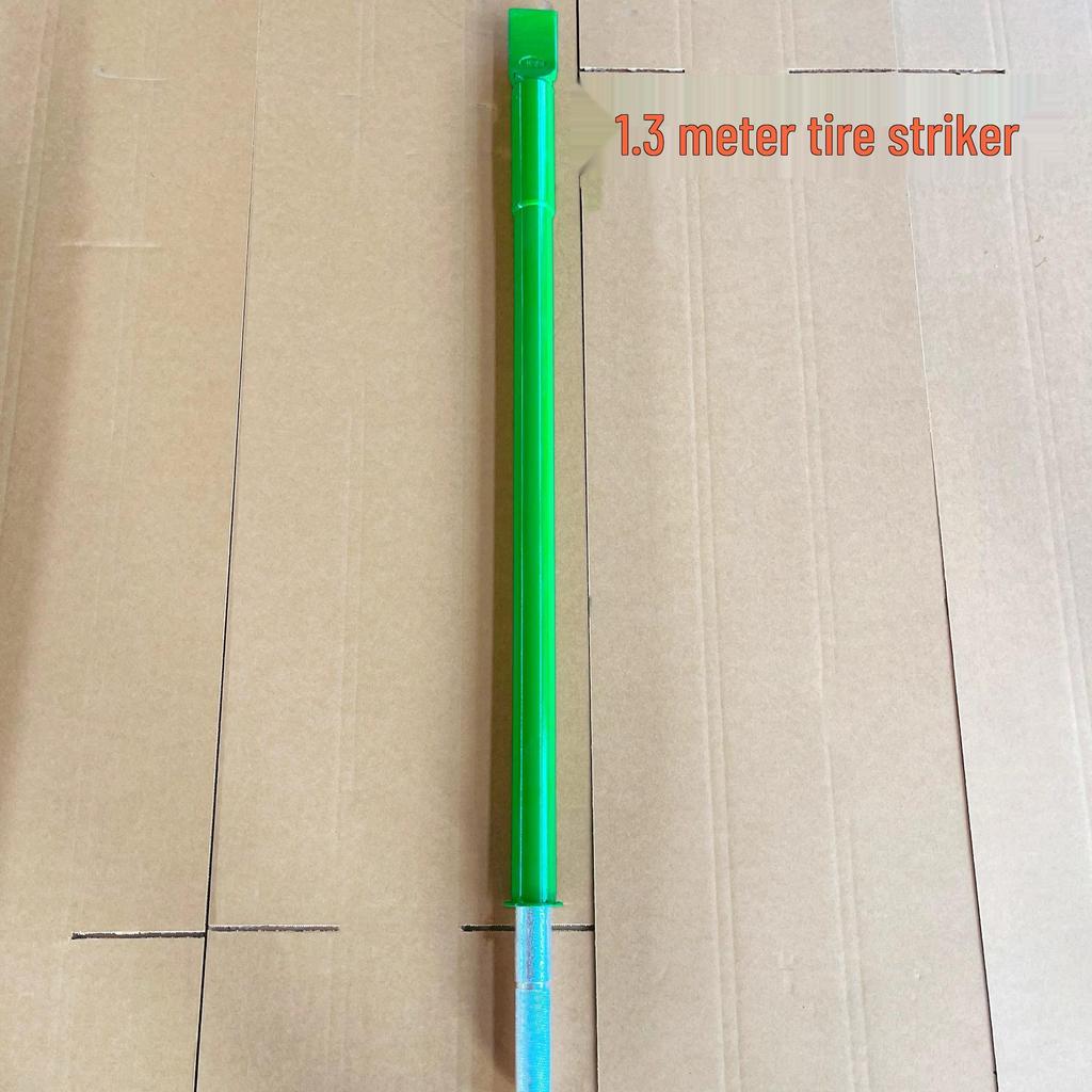 Large Rake Truck Tubeless Tire Disassembly Tool Set: Manual Lever, Three-Piece Tire Beading Removal Pry Bar.