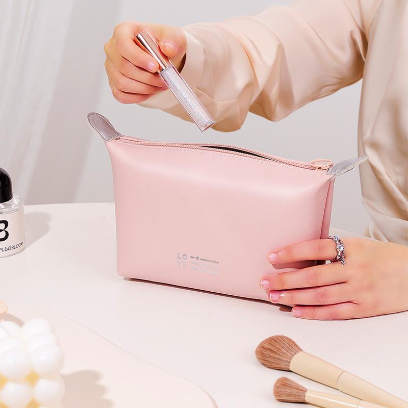 Compact Candy Color Travel Makeup & Toiletry Bag