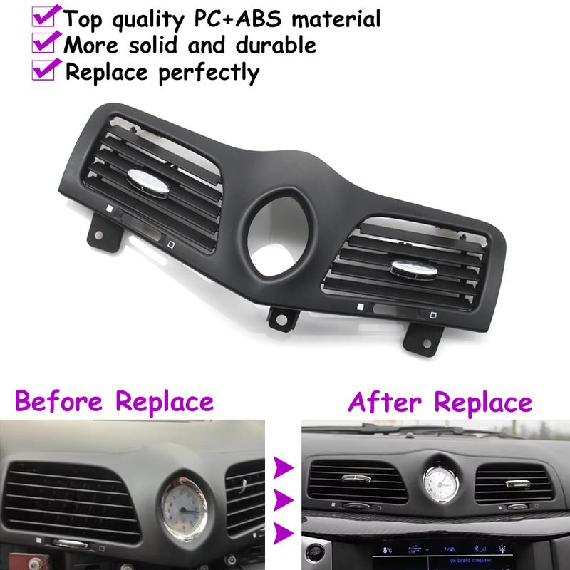 GranTurism GranCabrio GT GC M145 Car Interior Front Rear Central Dashboard Left Right AC Vent Air Vent Panel Cover For Maserati