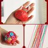 10pcs Colorful Hand Throw Confetti Poppers Throw Streamers Poppers No Mess Paper Crackers for Wedding Birthday Party Supplies