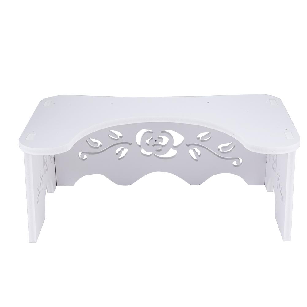 White Squatting Toilet Stool Bathroom Squat Toilet Stool 7 Inch