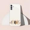 Cute Little Flower Cat Silver Plated Glass Phone Case Suitable for Samsung Galaxy S26 S25 S24 S22 S21 S20FE/Ultra/Plus Anti Fall