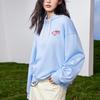 Anta Sweatshirt Women's Eiffel Blue Unisex 162318738-6