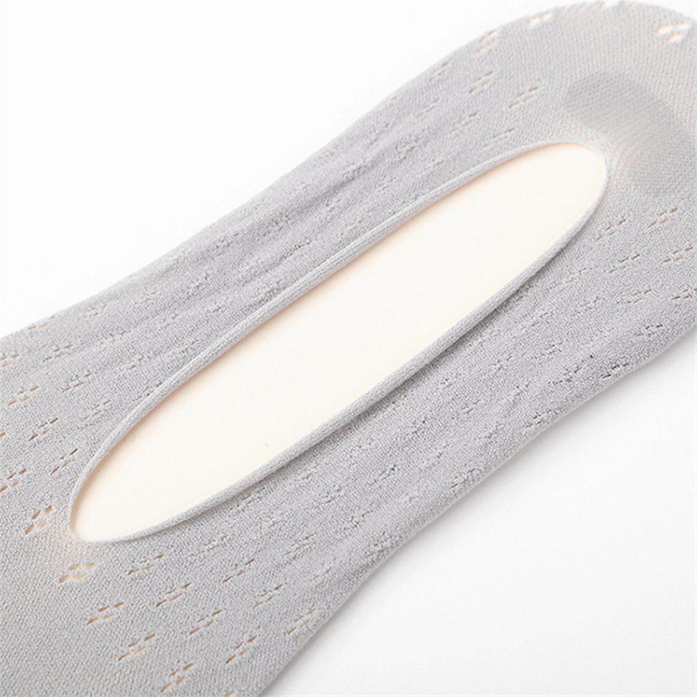 Breathable Invisible Women Five Finger Sock Anti skid Liner Low Cut Ankle Socks