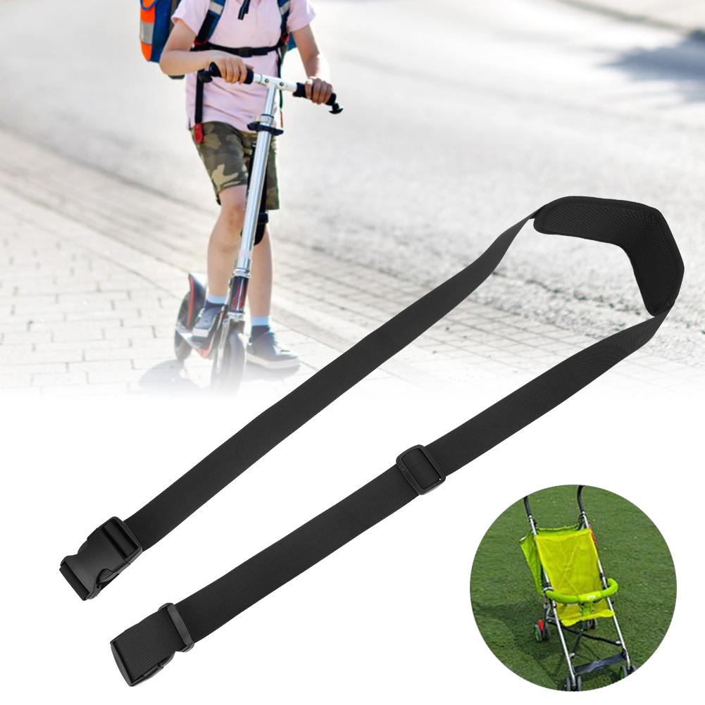 Black Heavy Duty Scooter Shoulder Carry Strap Balance Scooters Carrying Belt