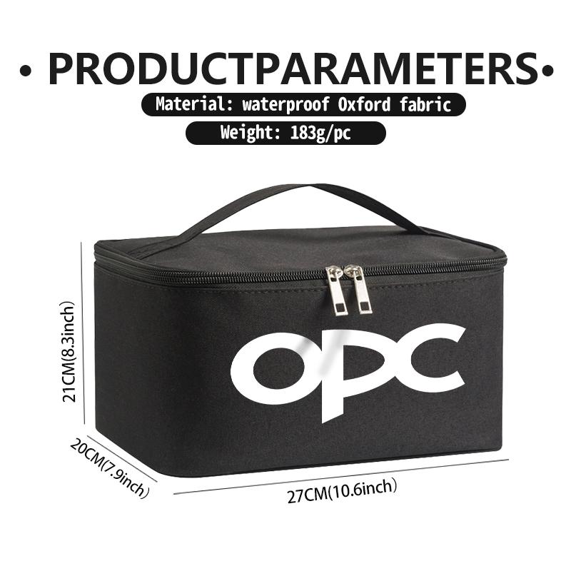 For Opel Car Waterproof Storage Bag Portable Toiletries Bags Makeup Box Wash Pounch Insignia Corsa Grandland Antara Zafira Mokka agz588