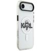 Karl Lagerfeld IML Karl Sketch Logo MagSafe Case for iPhone Air Clear