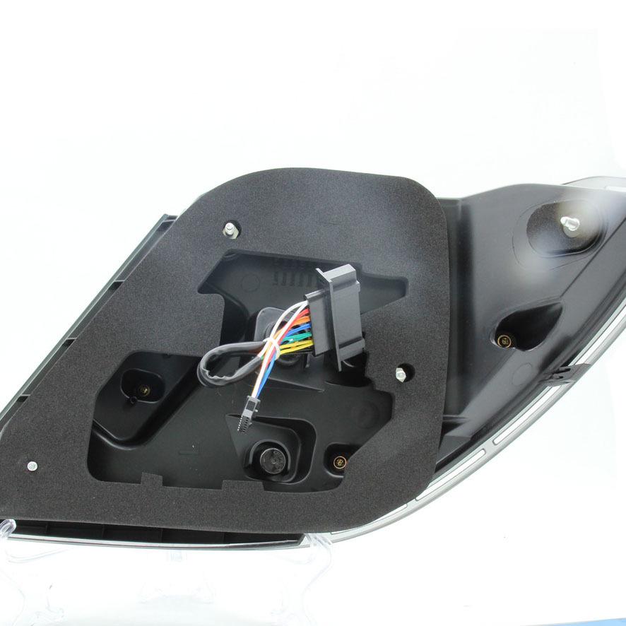 Upgraded Black LED Taillight for Mercedes C-Class W204 (2007-2014)