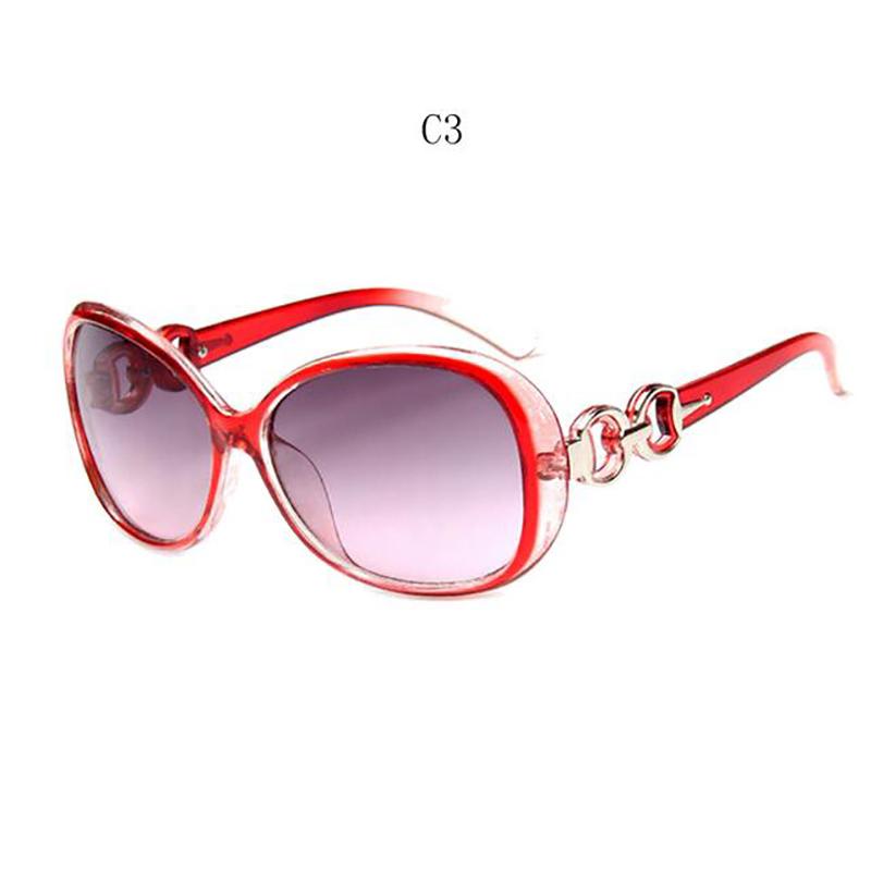 Sunglasses Ladies Anti-Ultraviolet Jade Crystal Texture Sunglasses Gradient Black Outdoor Sunglasses Oculos Sol Feminino