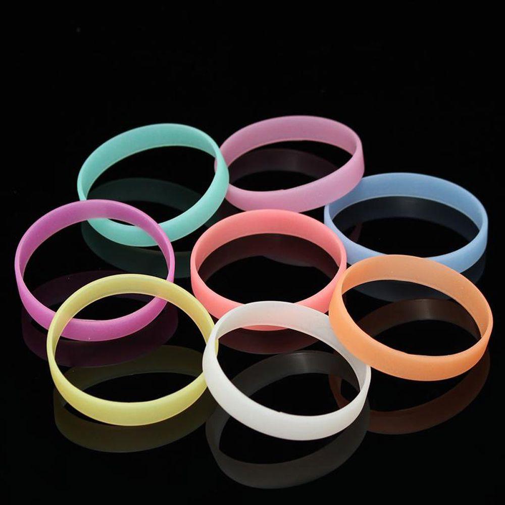 Friendship Bands Luminous Rubber Bracelets Fitness Wristband Silicone Sweat Band Sports Wristbands