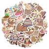 35pcs-50pcs Playful Sloth Stickers Colorful Animal Animal Stickers Stationery Stickers For DIY Phone Laptop Scrapbook Bike DIY