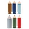 Telescoping Pencil Case Silicone Pen Pouches with Suction Cup Desk Pencil Holder for Kid Student Back To School Supplies