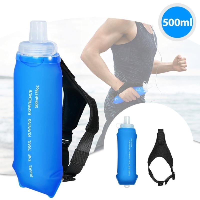 Light Weight Sport Water bottles Carrying Bands Wristband 500ml Outdoor Sports Water Bag for Running Cycling Enduring