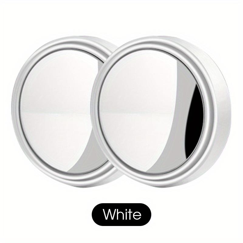 2PC 360 ° rotating press in small circular rearview mirror for cars, blind spot rearview mirror for cars