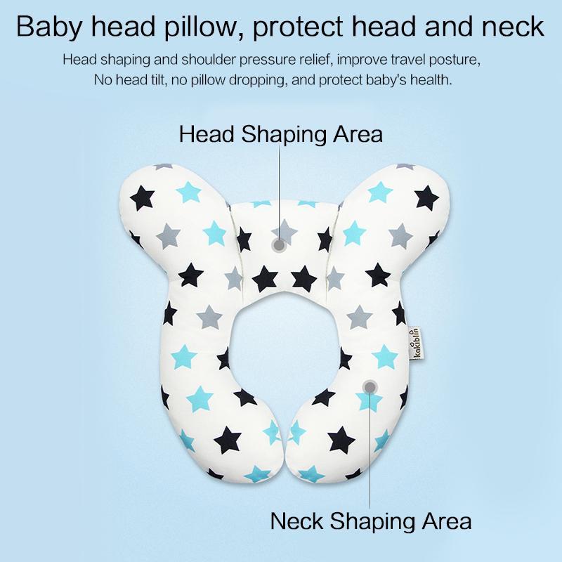 Memory Foam Neck Pillow for Newborns Infants Car Seat Stroller Head Support Cushion Universal Travel Accessories