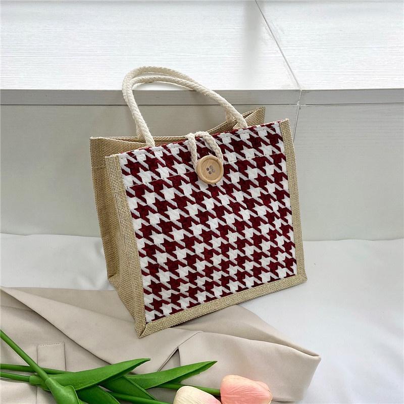 IELGY Ladies canvas Tote Bag Shopping Fashion Lunch Box Bento