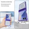 Husă de protecție aplicabilă pentru Samsung Z Flip7, Anti-cădere cu MagSafe pentru încărcare wireless, Compatibilă cu Flip6/5.