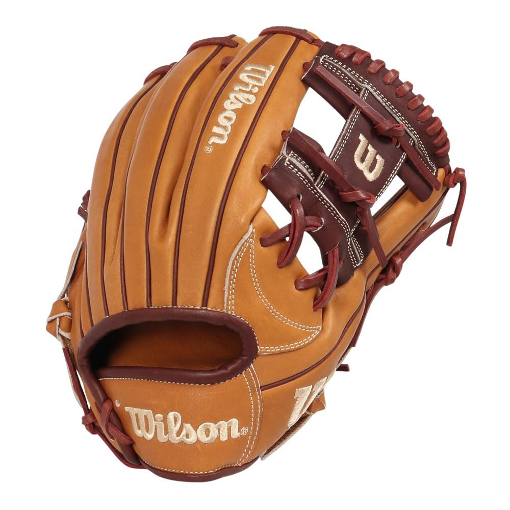 

Wilson AW General Use DUAL Infield Glove 87 S Brown W/H Tan/D