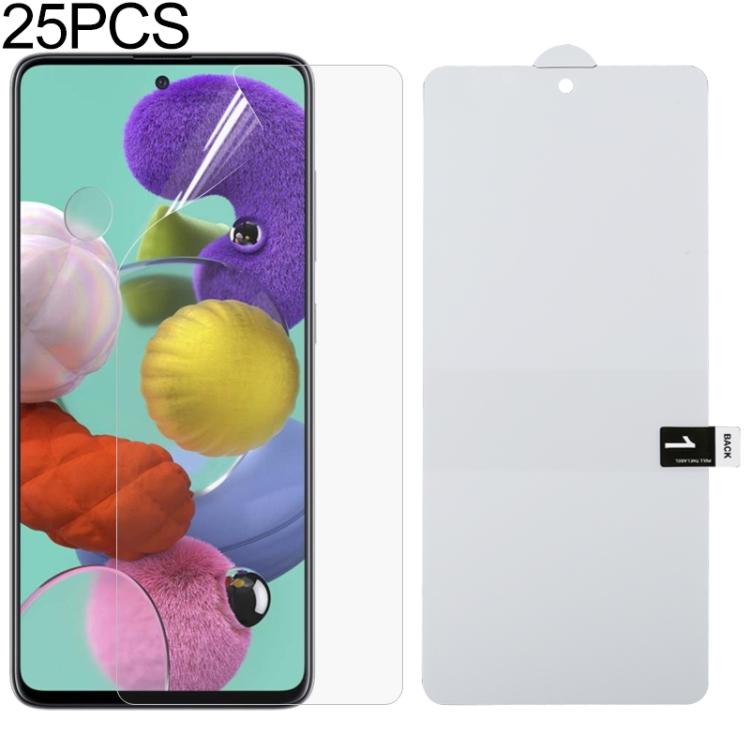 25 PCS Full Screen Protector Explosion-proof Hydrogel Film
