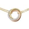 Cartier Trinity 18K Gold, 18K White Gold, 18K Rose Gold, Diamond Bracelets Unisex Multicolor B6069815