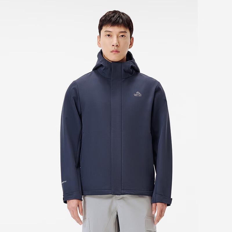 Pelliot Men s Hooded Softshell Jacket M