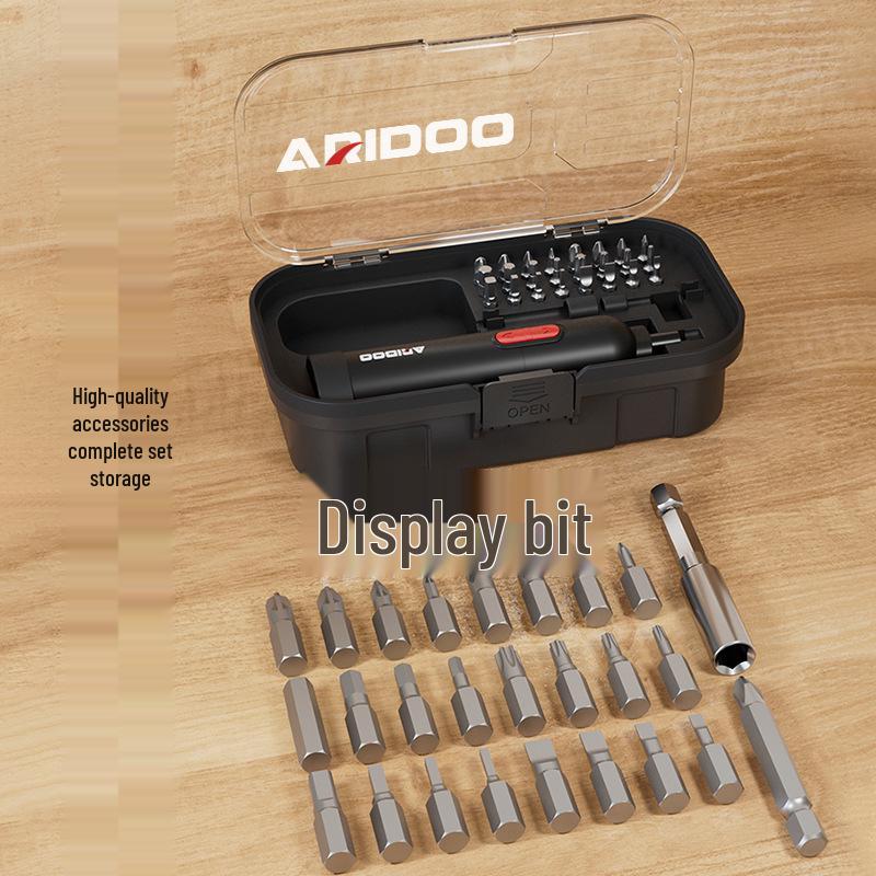 German Rechargeable Hand-Automatic Electric Screwdriver Set - Small Household Lithium Battery Tool
