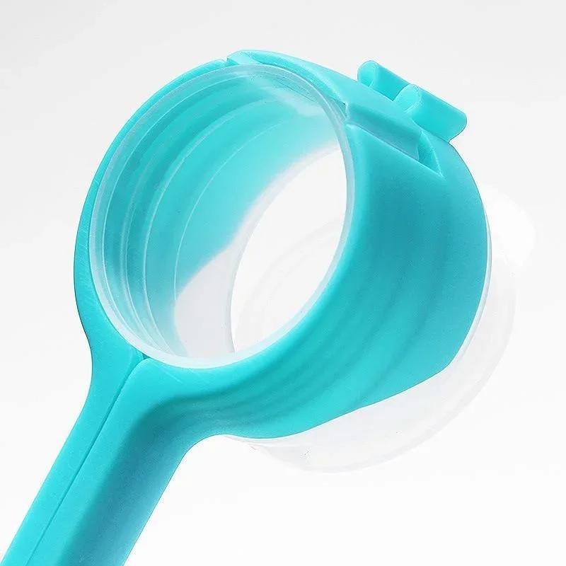 1-4 Pezzi Clip per Sacchetti per Alimenti Conservazione Alimenti Clip Sigillanti con Beccuccio Versatore Clip per Sacchetti Patatine da Cucina Tappo di Plastica Clip Sigillante Conservazione Cucina
