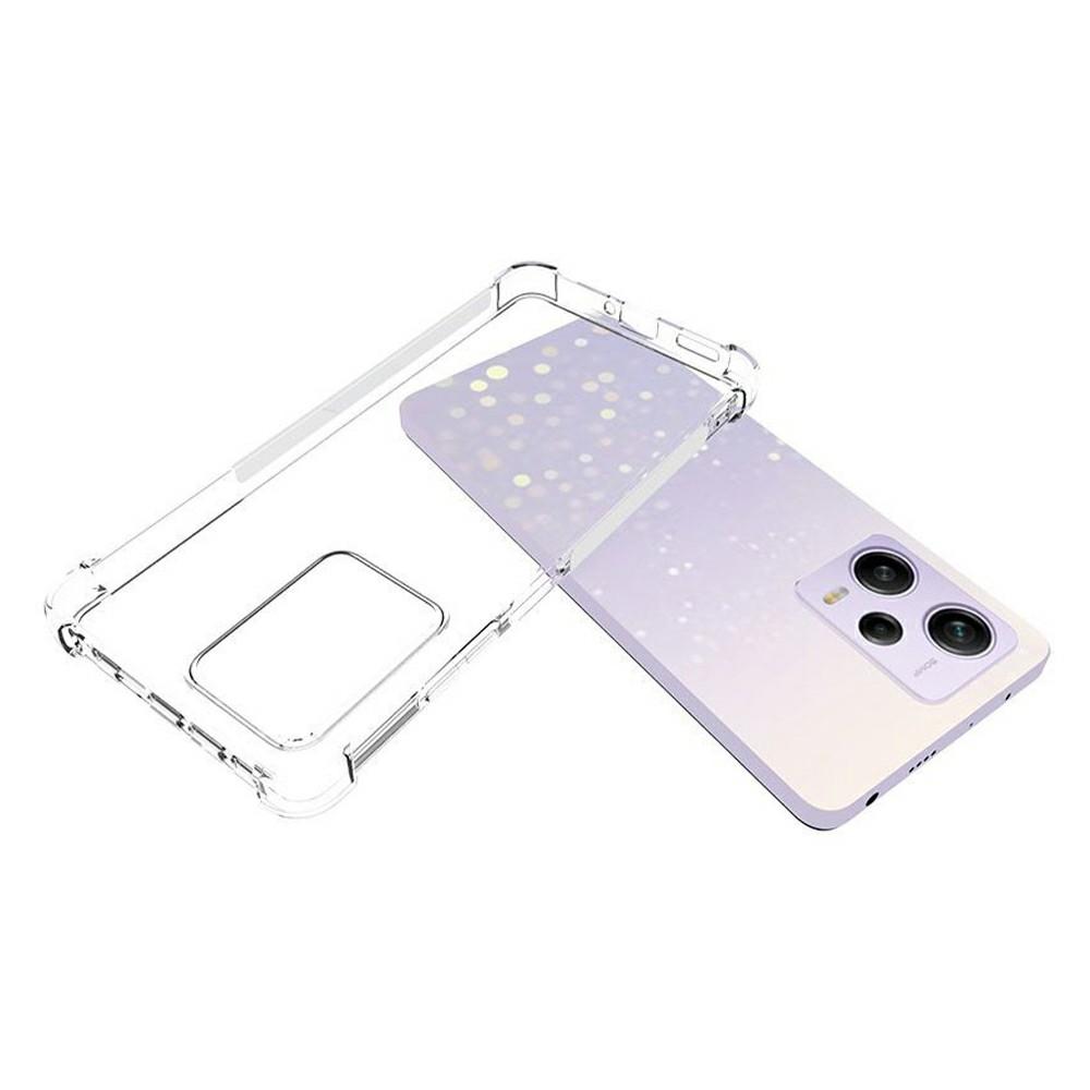For Xiaomi Redmi Note 12 Pro 5G/Note 12 Pro Speed 5G/Poco X5 Pro 5G Anti-Slip Drop Protection Case Clear TPU Reinforced Corners Shockproof Phone Cover