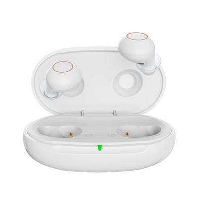 Nikken NK-701 Hvid In-Ear Høreforstærker, en Gave til Ældredagen. Radioøvelser, genopladelig og kompatibel med tv.