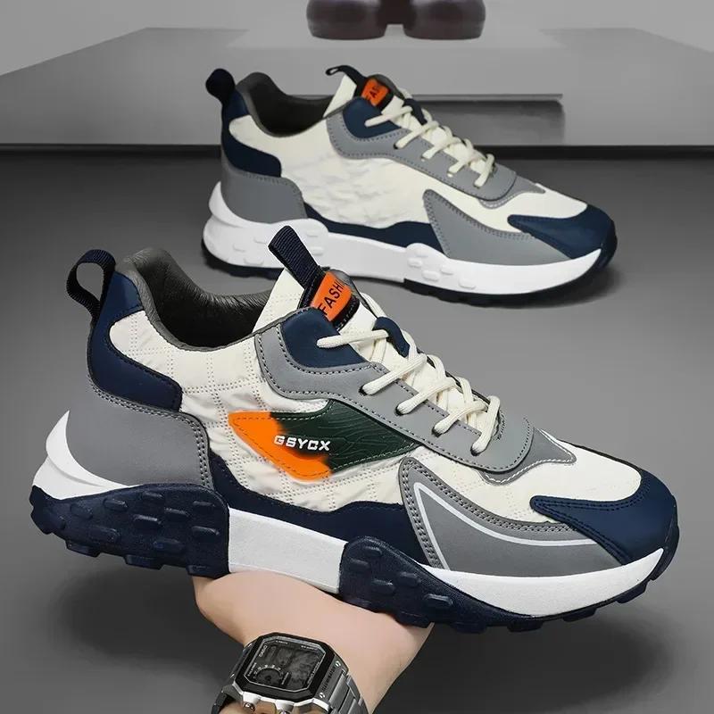 Sneakers Schuhe für Männer Luxus Plateau Herren Sneakers Hochwertige Casual Laufschuhe Winter Plus Size Baumwollschuhe Neu