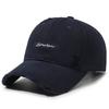 Embroidered Soft Top Baseball Cap for Unisex Sunshade Cap