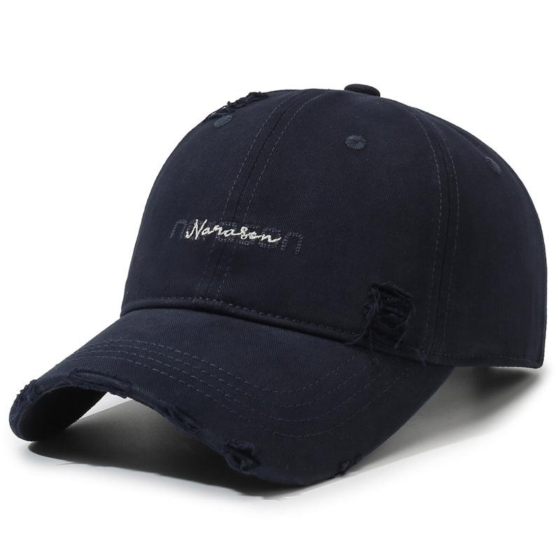 Embroidered Soft Top Baseball Cap for Unisex Sunshade Cap