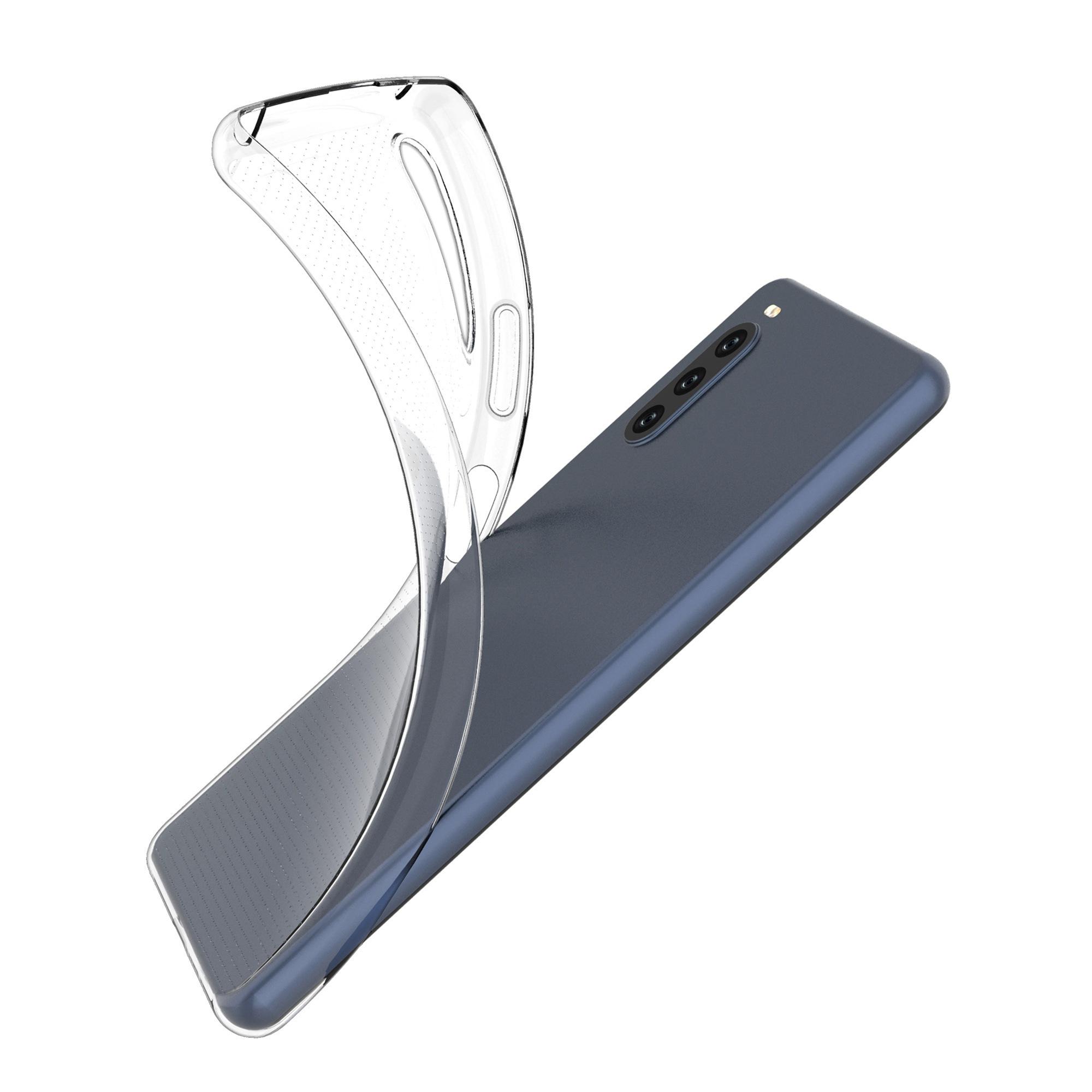

For Sony Xperia 10 III Lite/10 III 5G Anti-Scratch TPU Crystal Clear Phone Back Shell Drop Protection Anti-Slip Phone Case A