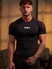 T-shirt tendance YOUNGLA pour homme, séchage rapide, pour le cyclisme et le fitness