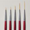 Wooden Nail Art Brushes Nail Art Liner Brush For Thin Details Fine Drawing Liner Brush Uv Gel Polish Painting Nail Design Tool