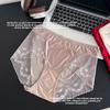 Velká velikost Dámské Letní Nový styl Sexy Krajkové Prodyšné Bez otlaků Břicho Trojúhelníkové Kalhotky