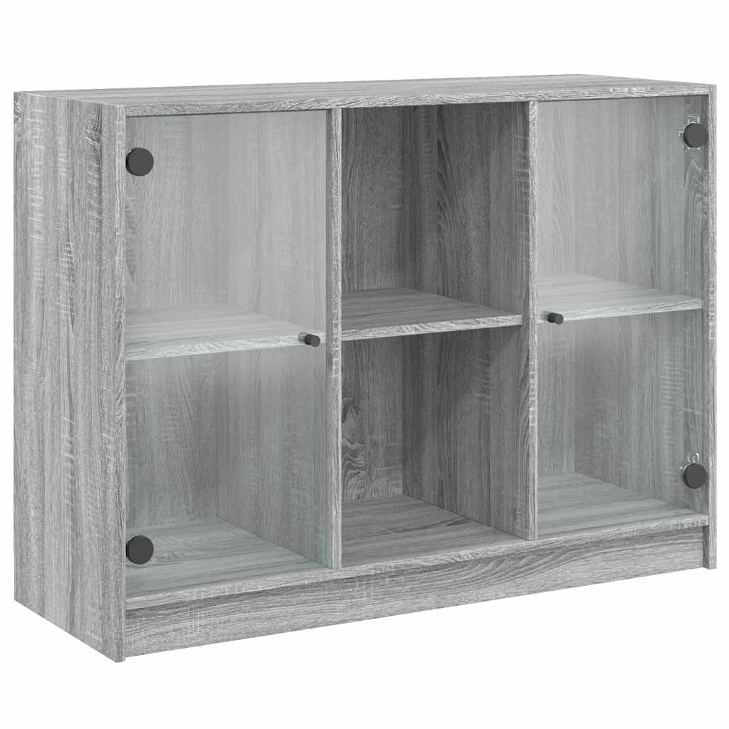 Vidaxl Szafka, Szary Dąb Sonoma, 102X37X75,5 Cm