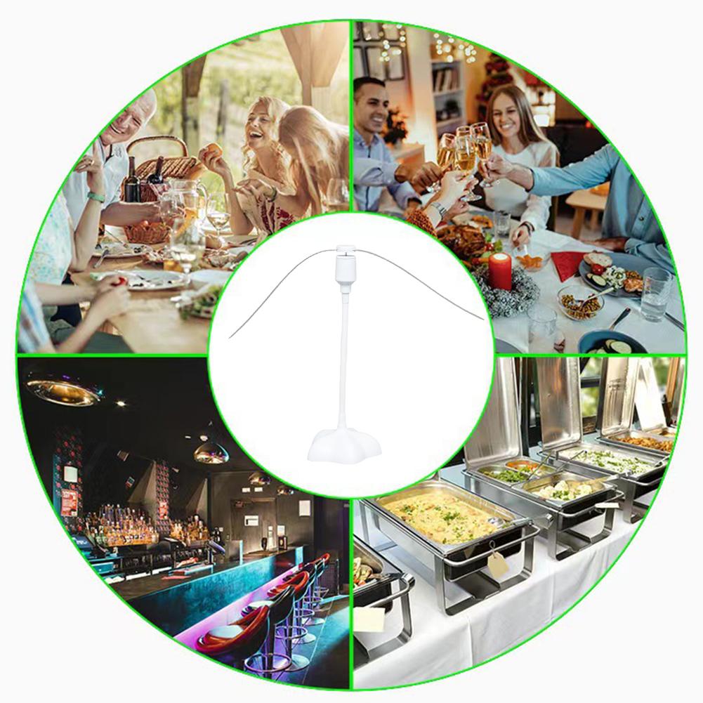 Automatic Pest Control Fan Portable Pest Control Table Fan Blade Keep Flies Away Battery Powered Bugs Repellent Food Protector