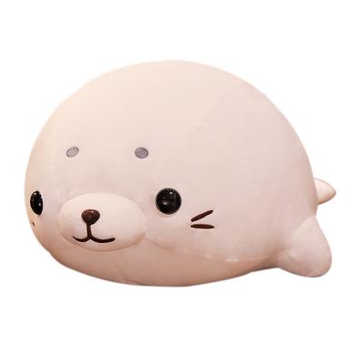 New Cute and Cute Puff Seal Toy Plush Soft Strip Sea Lion Toy