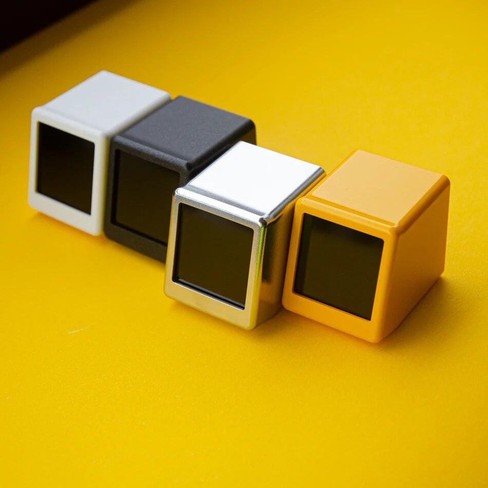 Super Cool Mini WiFi Desktop Weather Digital Clock Station with IPS LCD Screen Gadget for Decoration