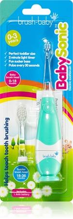 

Brush Baby BabySonic электрическая зубная щетка для детей TU прозрачный