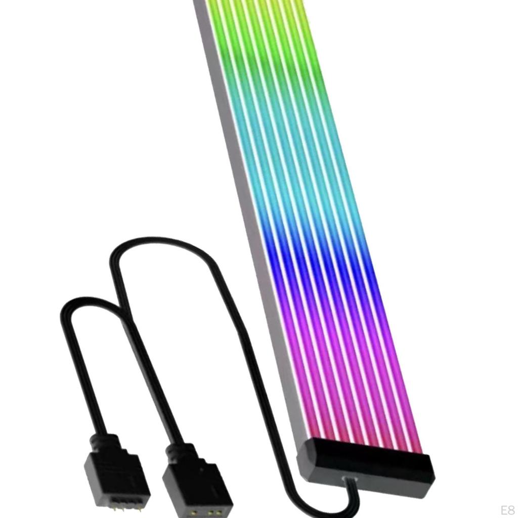 5V 3Pin ARGB Power Extension Cable Practical Safe Foldable Lightweight Simple to Use Led Lamp Strip