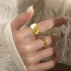 Unique Copper Pig Nose Ring For Women Geometric High Fashion Adjustable Accessory Statement