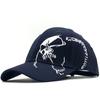 High Quality Personalized Skull Embroidery Fashion Baseball Cap Unisex Couple Outdoor Sports Sun Hat